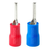 Terminal Isolado Tipo Pino / Agulha 1,5 E 2,5 Kit 200pçs