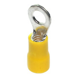 Terminal Pre Isolado Olhal 4 A 6mm Amarelo Rv5.5-5 (100pçs)