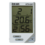 Termo Higrometro Digital Portatil Lcd Multifuncional Hth-241