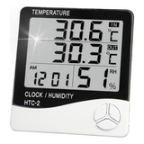 Termo Higrômetro Medidor Temperatura Umidade Htc-2