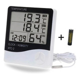 Termo Higrômetro Medidor Temperatura Umidade Sensor