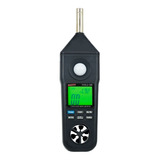 Termo-higro-decibelimetro Luxímetro Anemômetro Com Rs-232