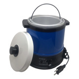 Termocera Panela Profissional Balde Refil Derreter Cera 1kg Cor Azul