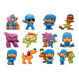 Termocolante Estampado Do Pocoyo, Adesivos Patch