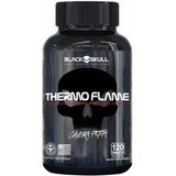Termogênico Thermo Flame (120 Tabletes ) - Black Skull