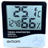 Termohigrômetro + Certificado De Calibração Rastreável