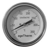 Termometro 0 A 350 Graus P/ Caldeira Iglu Forno Lenha Bivolt