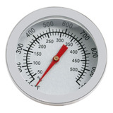 Termômetro Analógico C Haste 50º A 500ºc Forno Defumador Etc