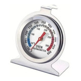 Termômetro Analógico Forno 300° Alta Qualidade Inox Com Base