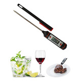 Termômetro Culinário Digital Espeto Alimento Cozinha