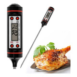 Termômetro Culinário Digital Espeto Alimentos Cozinha Forno