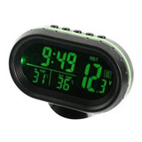 Termômetro De Carro Relógio Digital Dc 12v Relógio Automóvel