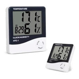 Termômetro Digital E Higrômetro P/ Medição De Umidade Do Ar