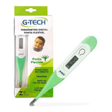 Termômetro Digital G-tech Ponta Flexível Verde Th400