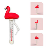 Termômetro Flutuante De Flamingo Para Piscina/spa