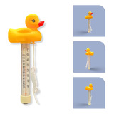 Termômetro Flutuante Mod. Pato Analógico P/piscina