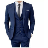 Terno Executivo Slim Corte Italiano Luxo ( Calça E Blazer)