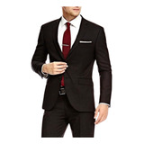Terno Slim Masculino Lapelas Notched Oxford Esporte Fino