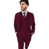 Terno Slim Masculino Roxo Super Promoção