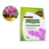 Terra Vegetal Substrato Orquídea Forth Fibra Coco Carvão 1kg