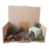 Terrário Para Jabutis Tartarugas E Repteis Grande Mdf 