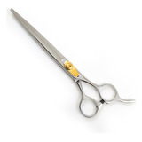 Tesoura Aço Reta 19,5cm Para Pet Savana Pet