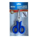 Tesoura Cabista Emaço Inox Para Eletricista 5.1/2 Berg