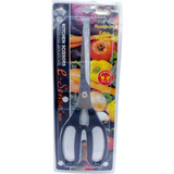 Tesoura De Cozinha Multiuso Peixe Quebra Nozes Aço Inox 26cm