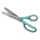 Tesoura De Picotar Escalope Tecido Papel Eva Profissional