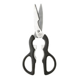 Tesoura Inox Cozinha Com Cabo Polipropileno Mundial Cor Preto