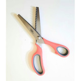 Tesoura Profissional Escalope Para Tecido Papel Eva Couro 