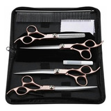 Tesoura Profissional Para Gato, Cachorro, Corte De Cabelo D