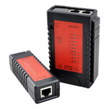 Testador De Cabos Ethernet Nf-468 De Red Lan Rj45 Rj11 Poe D