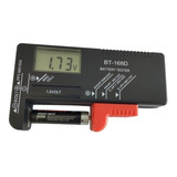 Testador Medidor Digital De Pilha E Bateria Bt168d No Full