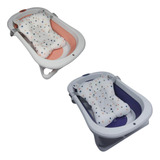 Teu Baby Banheiras Infantil De Bebe Banho Conforto Marca Temperatura Cor Azul