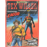Tex Willer Encontra Zagor - Especial N° 3 - Encontro De Heróis - 132 Páginas - Em Português - Editora Mythos - Formato 15 X 21 - Capa Mole - 2022 - Bonellihq Cx488 A23