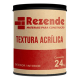 Textura Acrílica Efeito Rústico 24kg Rezende - Cinza Arpoado