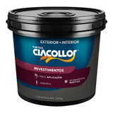 Textura Emborrachada Ciacollor Plus Branco 25 Kg Flexivel 