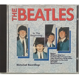 The Beatles Historical Recordings - 1989 - Cd Importado Raro