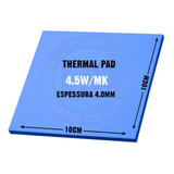 Thermal Pad Inteiro 100mm X 100mm X 4mm - Alto Desempenho