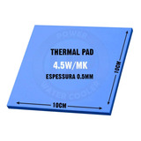 Thermal Pad Térmico 100mm X 100mm X 0.5mm - Alto Desempenho