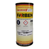 Thinner 8000 Para Pu Farben 900ml Diluente