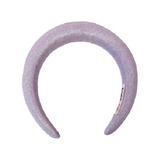 Tiara Com Brilho Lurex Coroa Head Band Princesa
