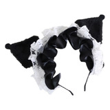 Tiara Com Orelhas Kuromi Lolita Cartoon, D