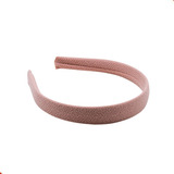 Tiara Encapada De 20mm Em Crepe Pacote Com 12 Unidades