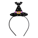 Tiara Halloween Chapéu De Bruxa C/