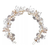 Tiara Head Band Daminha De Honra Infantil Casamento Cor Bran