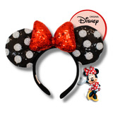 Tiara Orelhinha Minnie Mickey Arquinho Arco Fantasia Disney