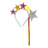 Tiara Para Carnaval / Bloquinho 5 Estrelas Cor Colorida