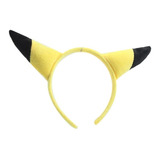 Tiara Pikachu Pokémon Cosplay Fantasia Pelúcia Unidade